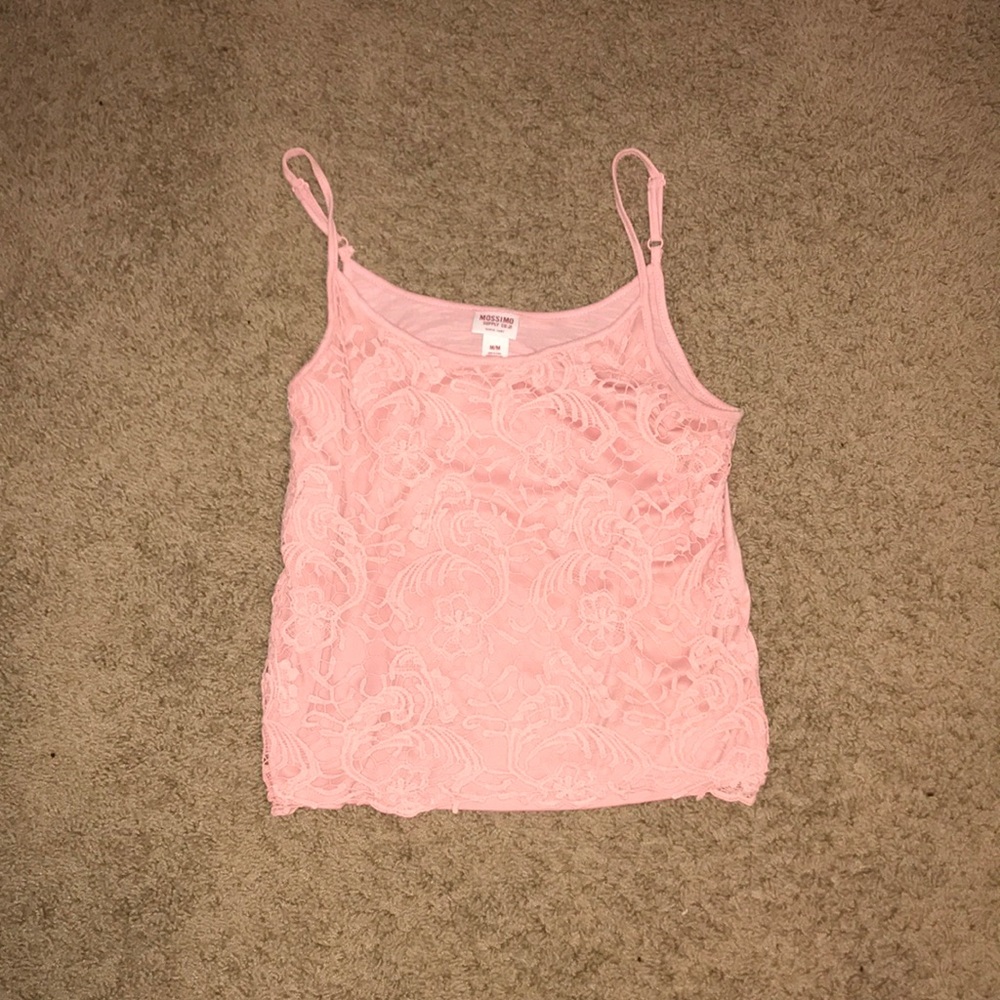 Pink tank top